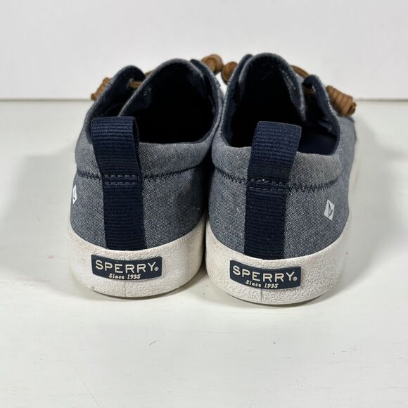 SPERRY Crest Vibe STS81469 Blue Slip On Sneakers - Picture 5 of 8